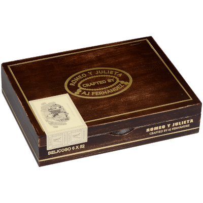 Romeo Y Julieta Crafted By Aj Fernandez Belicoso 20 Ct. Box 6.00X52