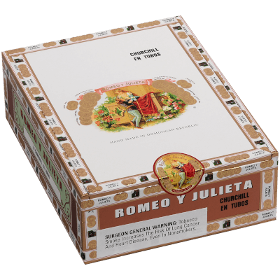 Romeo Y Julieta 1875 Churchill Tubos EMS 10 Ct. Box