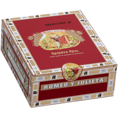 Romeo Y Julieta Reserva Real Seleccion Crystal II 10 Ct. Glass Tubes Box