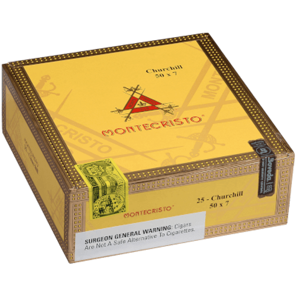 Montecristo Cigars Churchill Natural 25 Ct. Box
