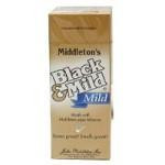 John Middleton Black & Mild Mild Cigars Box, image of the cigar box with the brand name and product details visible