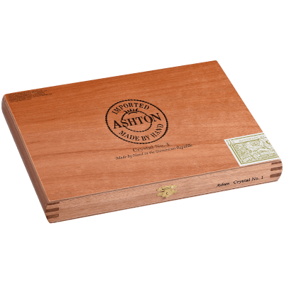 Ashton Classic Crystal Cigar #1 Lonsdale 10 Ct. Box