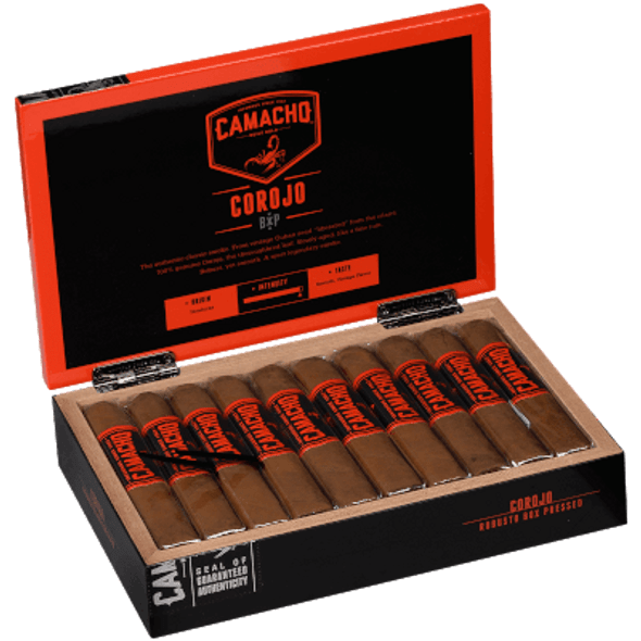 Camacho Corojo Bxp Cigar Robusto 20 Ct. Box