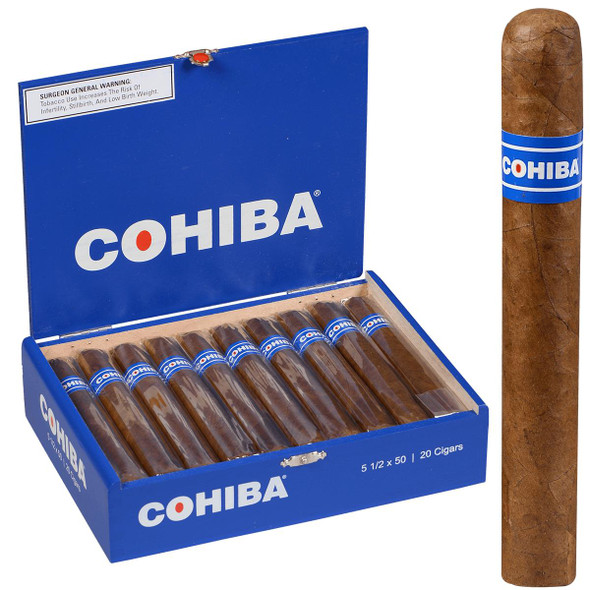 Cohiba Cigars Blue Rothschild 20 Ct. Box - Premium 4.50x50 Cigars