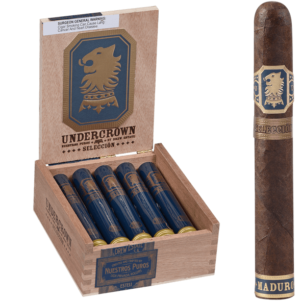Undercrown Cigars Seleccion Maduro Tubos 10 Ct. Box 6.00x50