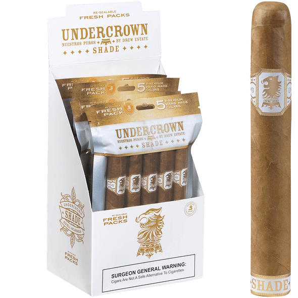 Undercrown CigarsShade Gran Toro Five-packs 5/5 Ct. Box 6.00x52