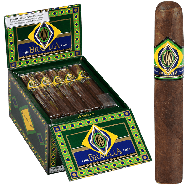CAO Cigars Brazilia Amazon 20 Ct. Box 6.00X60