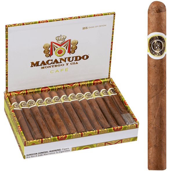 Macanudo Cigars Cafe Duke Of Devon 25 Ct. Box 5.50X42