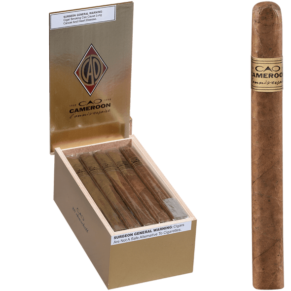 CAO Cigars L'Anniversaire Cameroon Churchill 20 Ct. Box 6.88X48
