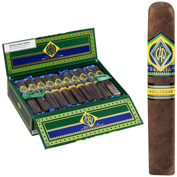 CAO Cigars Brazilia Box-Press 20 Ct. Box 5.50X55