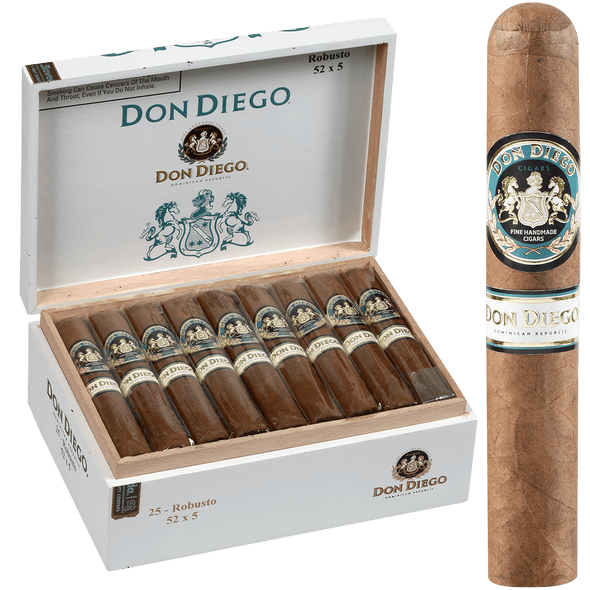 Don Diego Cigars Robusto 25 Ct. Box 5.00x52