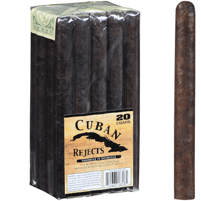 Cuban Rejects Cigars Churchill Maduro 20 Ct Bundle