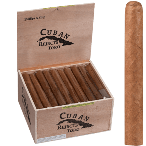 Cuban Rejects Cigars Toro Natural 50 Ct. Box
