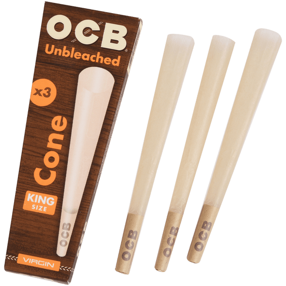 OCB Cigars Virgin King Pre-rolled Cones 32/3 Ct. Display