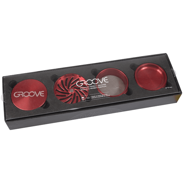 Aerospaced Grinder Groove 3.0" Four Piece