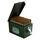 Rosa Cuba Ammo Box 6.0 x 50.0, sturdy green storage container for ammunition.