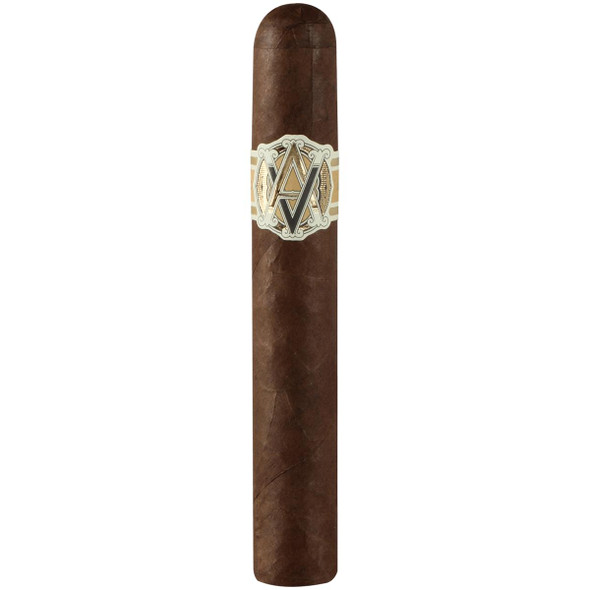 AVO Cigars Classic No. 6 Toro Grande 20 Ct. Box, image of a single cigar with a detailed band displaying the AVO logo on a plain background.