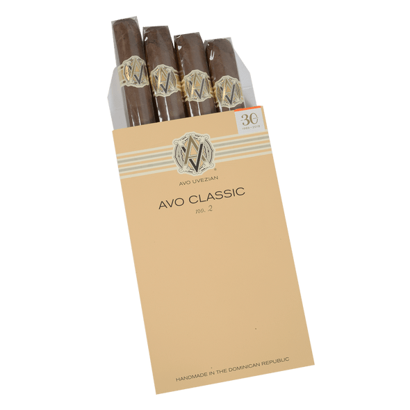 AVO Cigars Classic No. 2 Robusto 4 Ct. Box 5.00X50