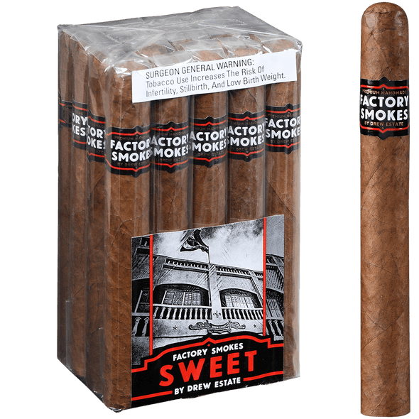 Factory Smokes Cigars Sweets Churchill 20 Ct. Bundle 7.00x52