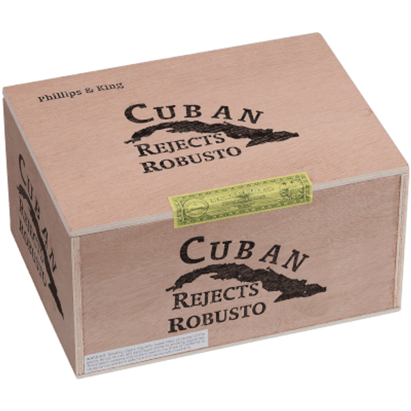 Cuban Rejects Cigars Robusto Natural 50 Ct. Box