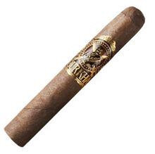 Gurkha Colorado Magnum Cigars 20 Count Bundle, close-up image of a single cigar with a gold and black band.