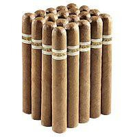 C'est Cigars C'Est La Vie Robusto Natural Cigars 20Ct. Pack, a close-up image of a bundle of 20 cigars in a tightly packed arrangement.