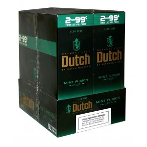 Dutch Masters Cigarillos Foil Mint Fusion 30 Pouches of 2