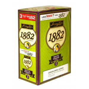 Garcia Y Vega 1882 White Grape  10 Packs of 3
