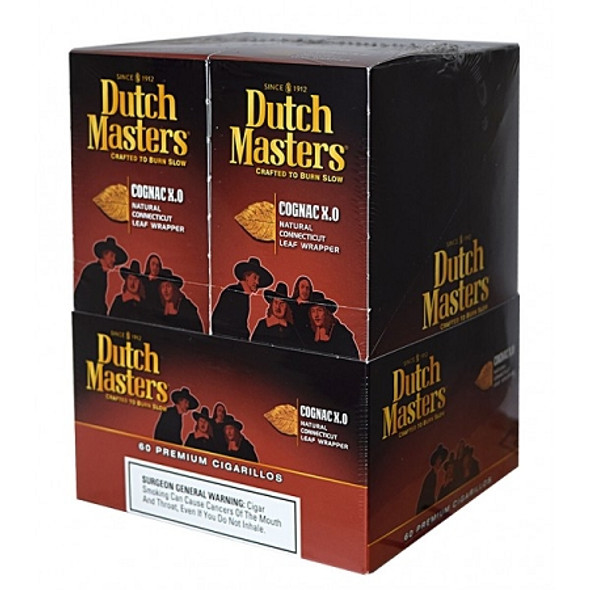 Dutch Masters Cigarillos Cognac X.O Foil 20 Pouches of 3