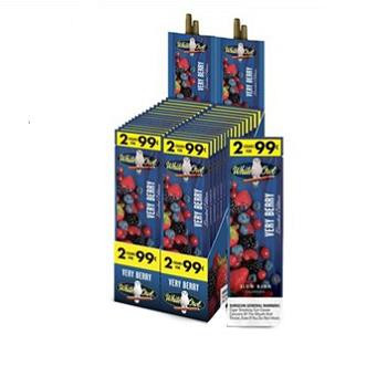 White Owl Cigarillos Berry Blast 30 Pouches of 2