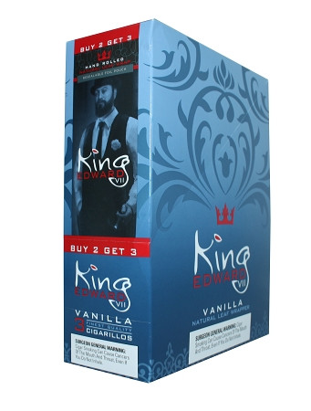 King Edward Foil Cigarillos Vanilla 3for2