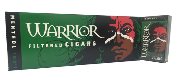 Warrior Filtered Cigars Menthol 100's