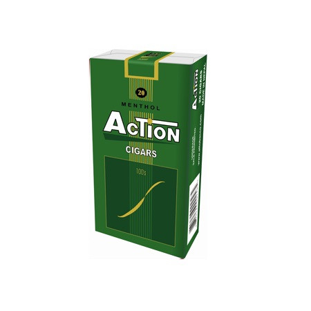 Action Filtered Cigars Menthol