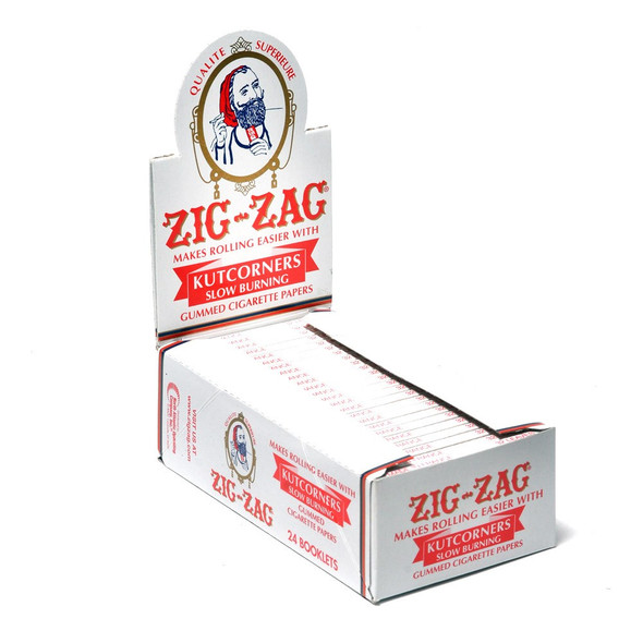 Zig Zag Kutcorners Cigarette Papers 24Ct
