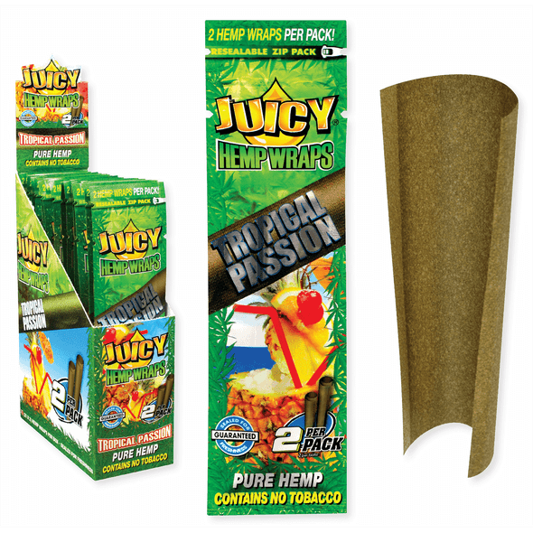 Juicy Jay Hemp Wraps Tropical Passion