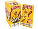 Altadis Backwoods Honey Cigars 8/5Ct, package showing honey-flavored cigars with yellow and red branding.