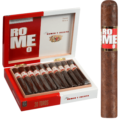 Romeo Y Julieta Romeo Toro 20 Ct. Box 7.00X56