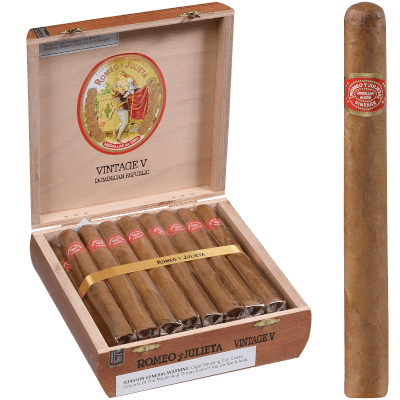 Romeo Y Julieta Vintage #5 Natural Churchill 25 Ct. Box 7.50X50