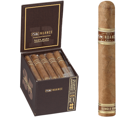 Nub Nuance Single Roast Cigar Petit Corona 438 25 Ct. Box