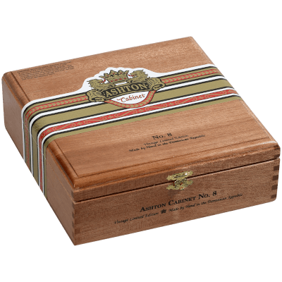 Ashton Cabinet Cigar #8 Churchill 25 Ct. Box