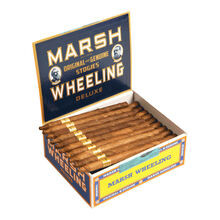 Marsh Wheeling Deluxe Light Cigar 50 Box.