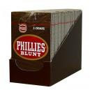Altadis Phillies Blunt Cigars Chocolate Pack, packaging of Phillies Blunt cigars with chocolate flavor shown in a box with red and brown design.