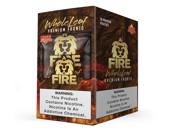 Fire Whole Leaf 10 Pouches