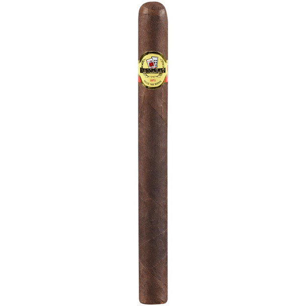 Baccarat Cigars King Maduro 25 Ct. Box 8.50X52, a single dark brown cigar with a gold and black label featuring the Baccarat logo.