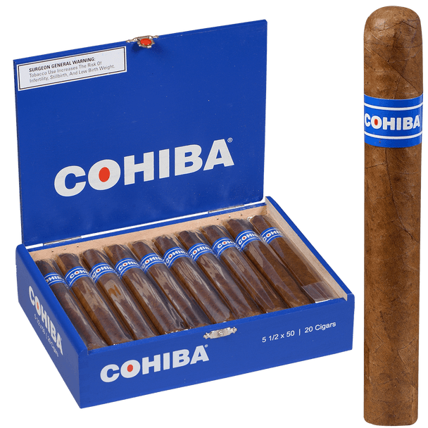 Cohiba Cigars Blue Robusto 20 Ct. Box 5.50X50