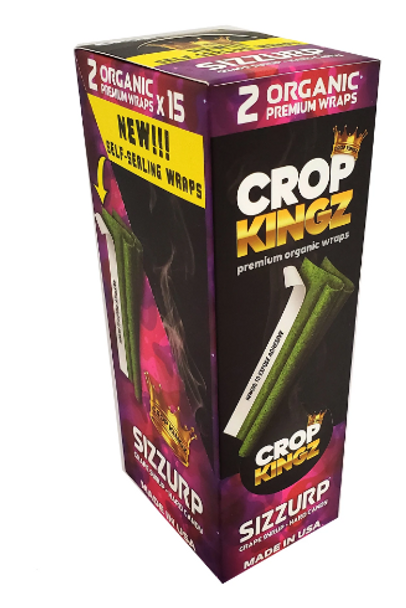 Crop Kingz Premium Organic Hemp Wraps Sizzurp