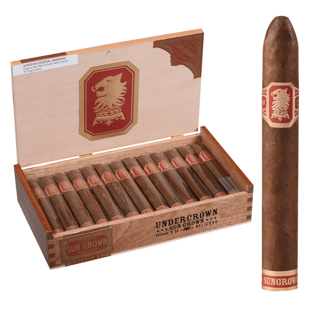 Undercrown Cigars Sun Grown Belicoso 25 Ct. Box 6.00X52