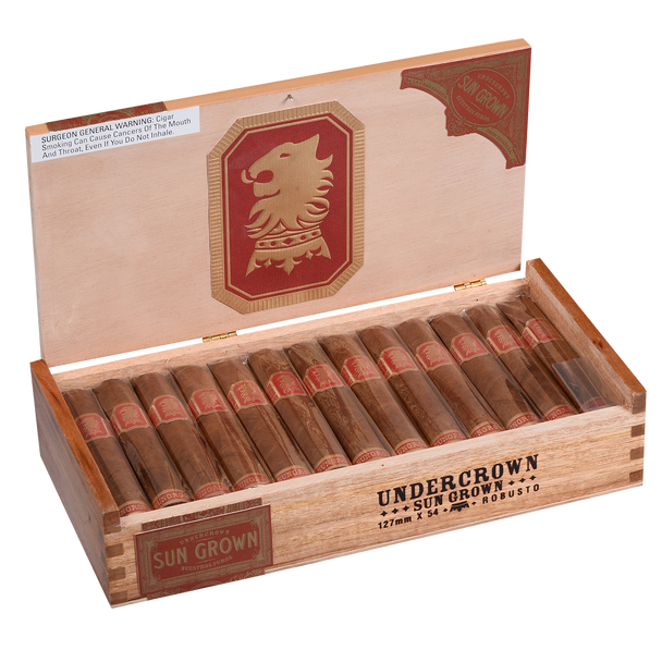 Undercrown Cigars Sun Grown Robusto 25 Ct. Box 5.00X54