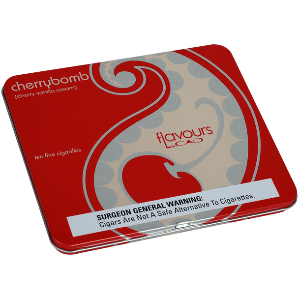 CAO Cigars Flavours Cherrybomb Cigarillos 10/10 Tins 4.00X30