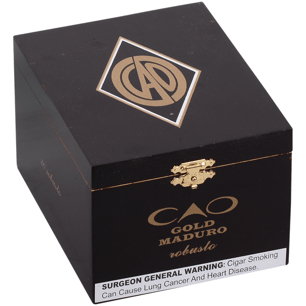 CAO Cigars Gold Label Maduro Robusto 20 Ct. Box 5.00X50